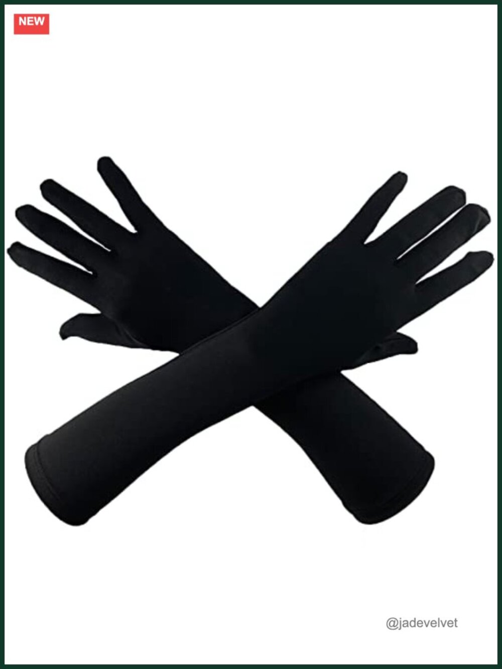 Elbow Length Stretchy Cosplay Costume Gloves Spandex Polyester Unisex